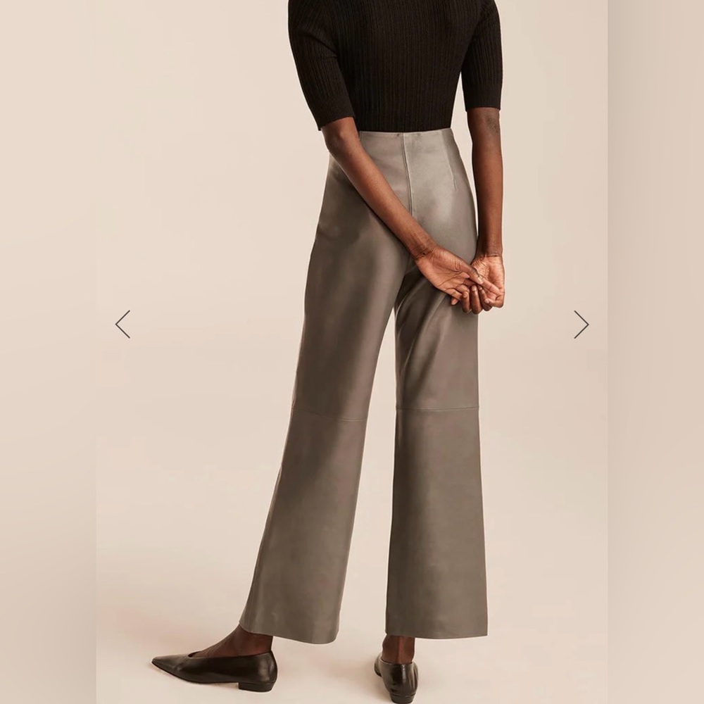 Rebecca Taylor Leather Ankle Pant NWT